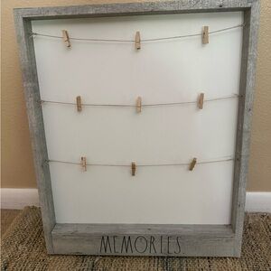 Rae Dunn Gray and White 'Memories' Wall Decor